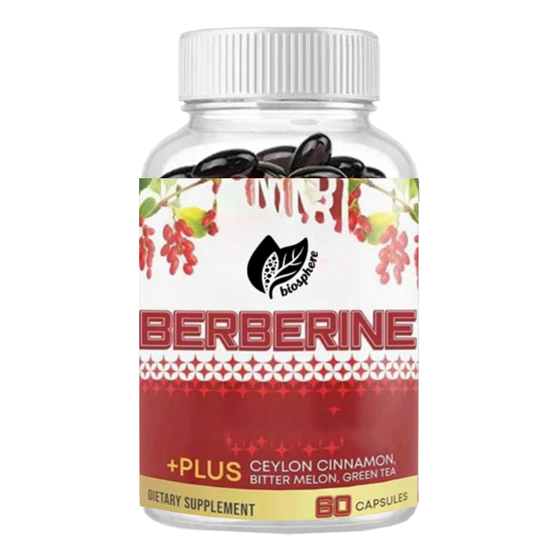 Berberine Hcl Capsule - Berberine HCL 1200 mg, que contiene