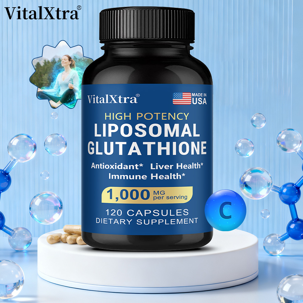 Nac N Acetyl Cysteine - Glutatión Liposomal 1000mg - Vitamina C,