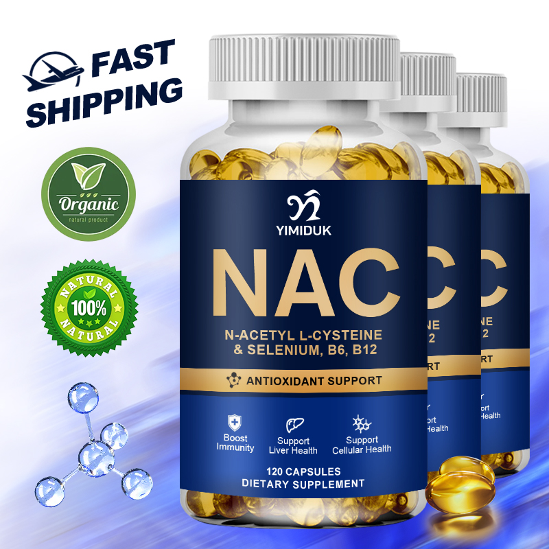 Nac N Acetyl Cysteine - Suplemento de Glutatión NAC | Selenio