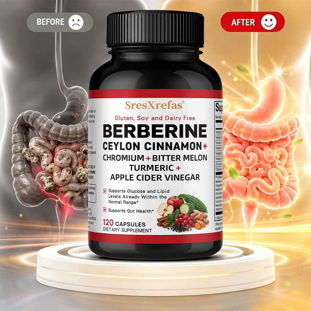 Berberine Hcl Capsule - Cápsulas de Complejo de Berberina HCL