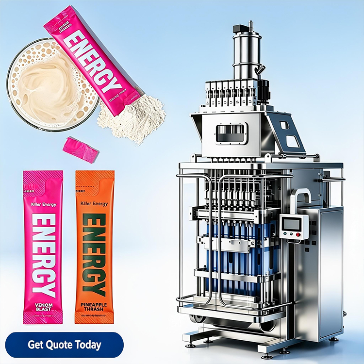 Electrolyte Powder Pack - Máquina Automática para Envasar Polvo de