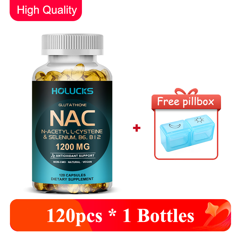 Nac N Acetyl Cysteine - Cápsulas de NAC 1200mg, Salud del