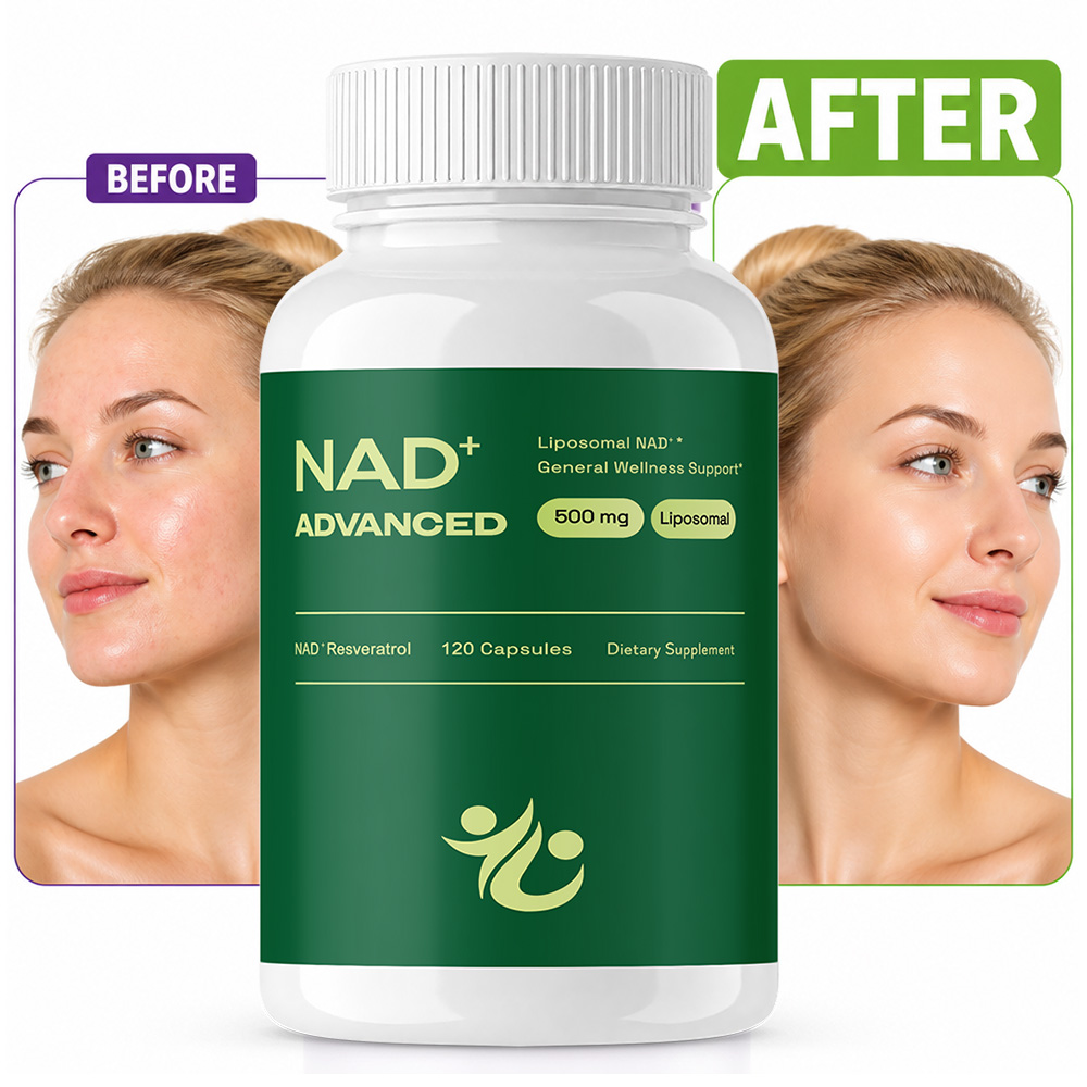 Resveratrol Capsule Anti Aging - Suplemento NAD+ - Nicotinamida Nucleósido Liposomal
