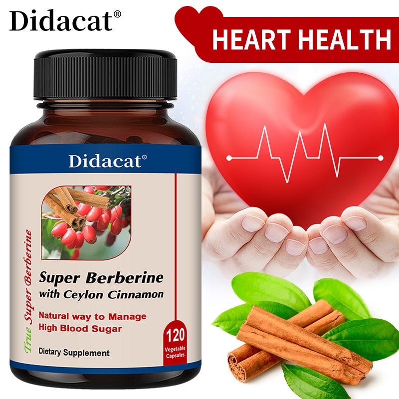 Berberine Hcl Capsule - Cápsulas de Berberina HCl con Canela