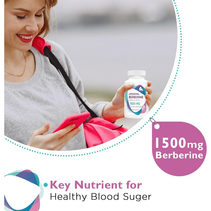 Suplemento de Berberina HCL 15 - Berberine Hcl Capsule reseña y precio