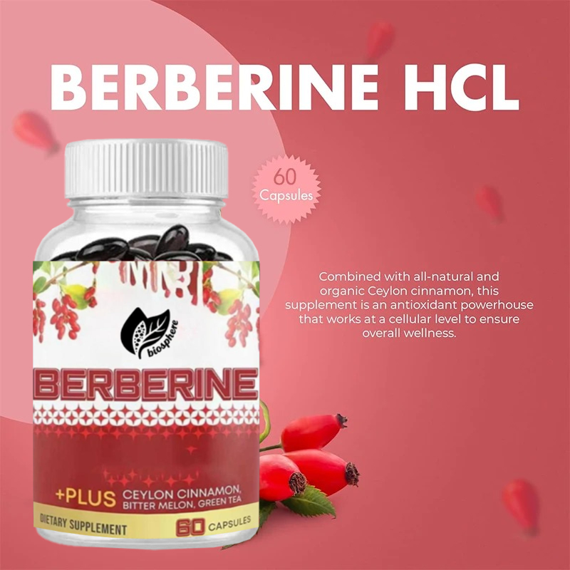 Berberine HCL 1200 mg, que con - Berberine Hcl Capsule reseña y precio