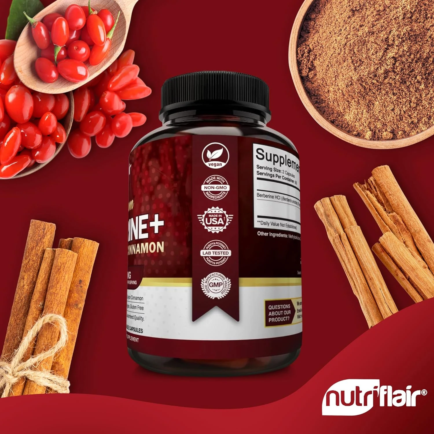 Premium Berberine HCL: apoya e - Berberine Hcl Capsule reseña y precio