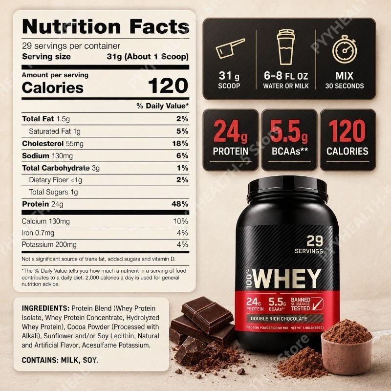 Proteína de Suero en Polvo, Do - Fitness Nutrition Whey Protein reseña y precio