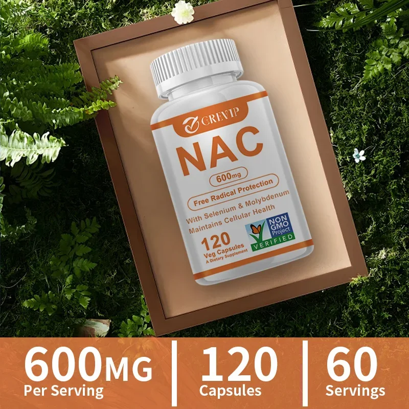 NAC (Cisteína N-Acetil) 600 Mg - Nac N Acetyl Cysteine reseña y precio