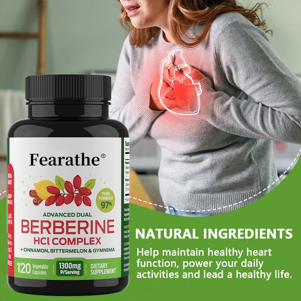 Berberina HCl con Canela de Ce - Berberine Hcl Capsule reseña y precio
