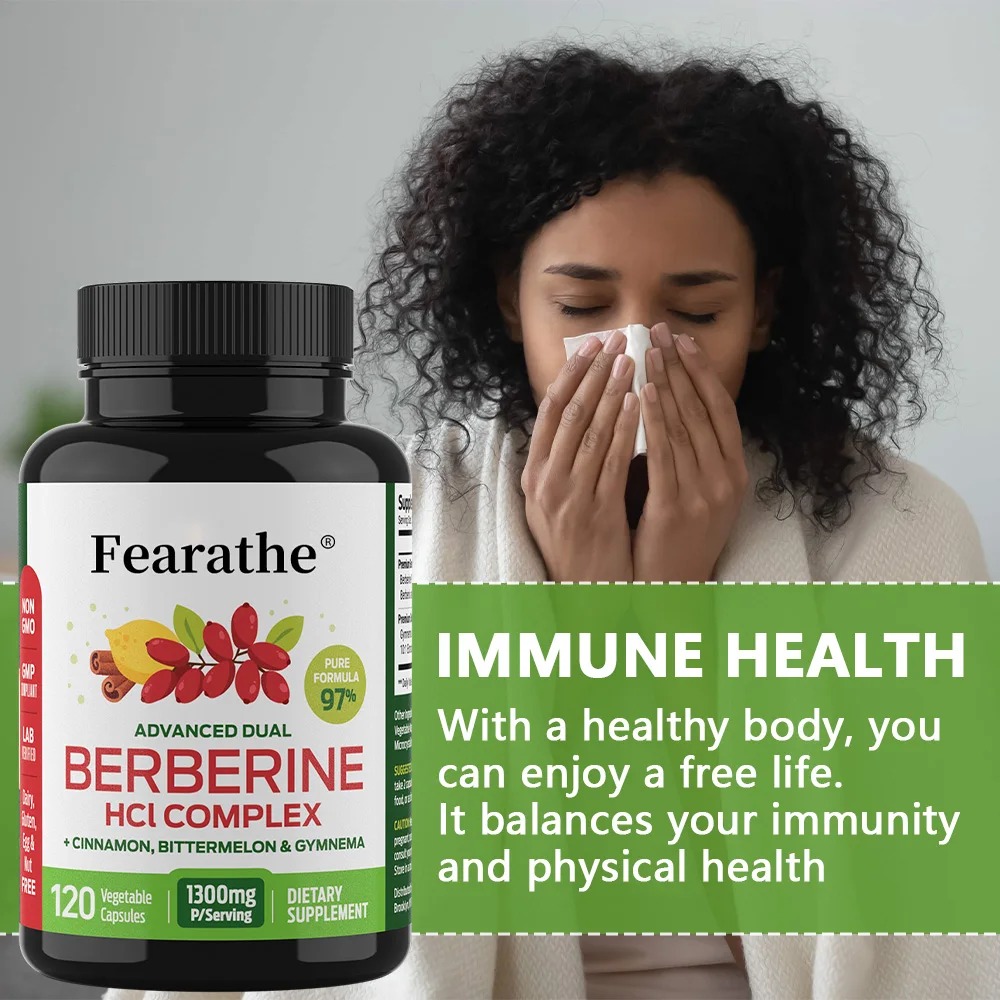 Berberina HCl con Canela de Ce - Berberine Hcl Capsule reseña y precio