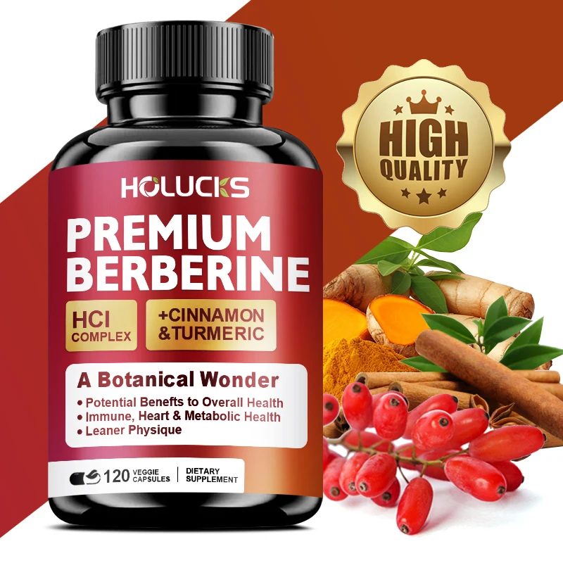 Holucks Complejo Premium Berbe - Berberine Hcl Capsule reseña y precio