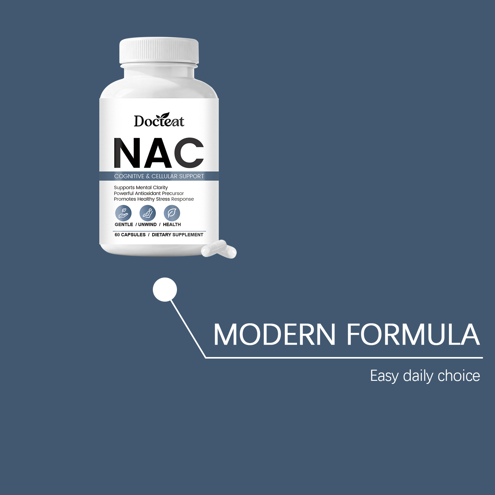 Cápsulas de Suplemento NAC, Po - Nac N Acetyl Cysteine reseña y precio