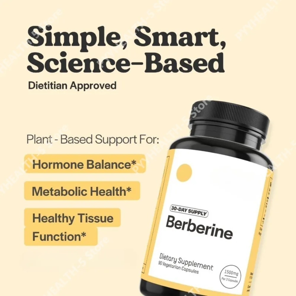 Suplemento de Berberina HCl 50 - Berberine Hcl Capsule reseña y precio