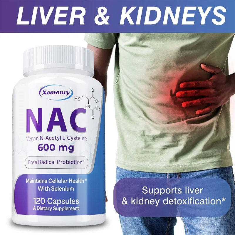Cápsulas NAC 600 mg - Apoya la - Nac N Acetyl Cysteine reseña y precio