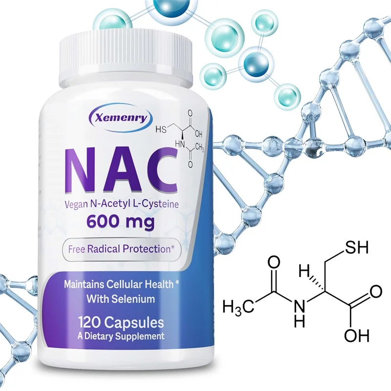 Cápsulas NAC 600 mg - Apoya la - Nac N Acetyl Cysteine reseña y precio