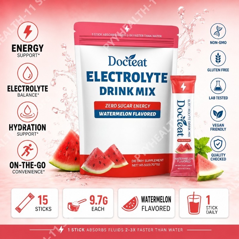Bebida Electrolítica de Sandía - Electrolyte Powder Pack reseña y precio