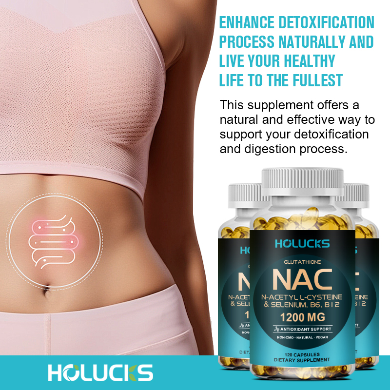 Cápsulas de NAC 1200mg, Salud  - Nac N Acetyl Cysteine reseña y precio