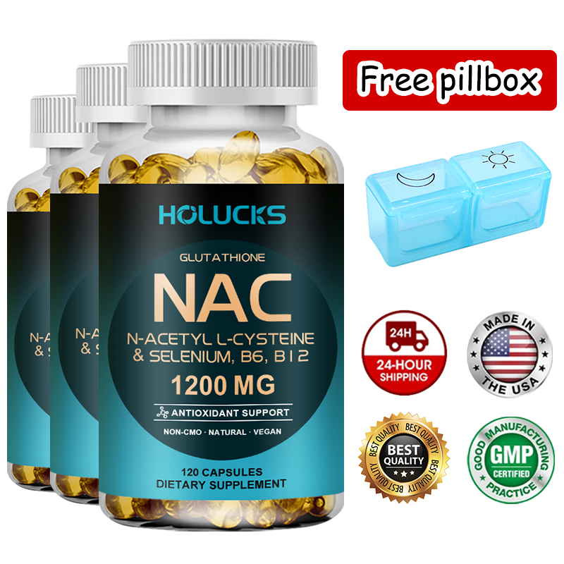 Cápsulas de Glutatión NAC, Sup - Nac N Acetyl Cysteine reseña y precio