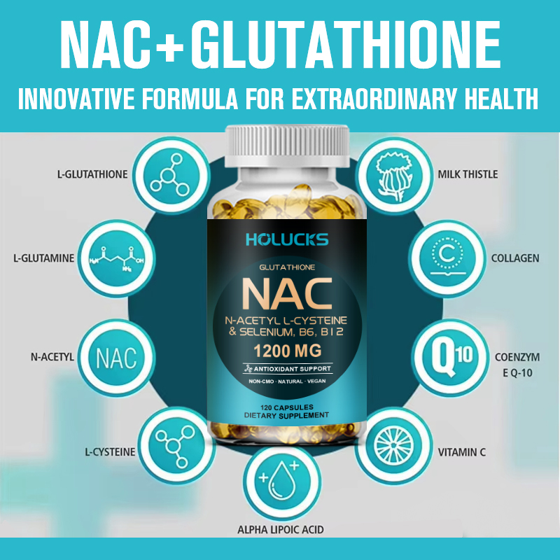 Cápsulas de Glutatión NAC, Sup - Nac N Acetyl Cysteine reseña y precio