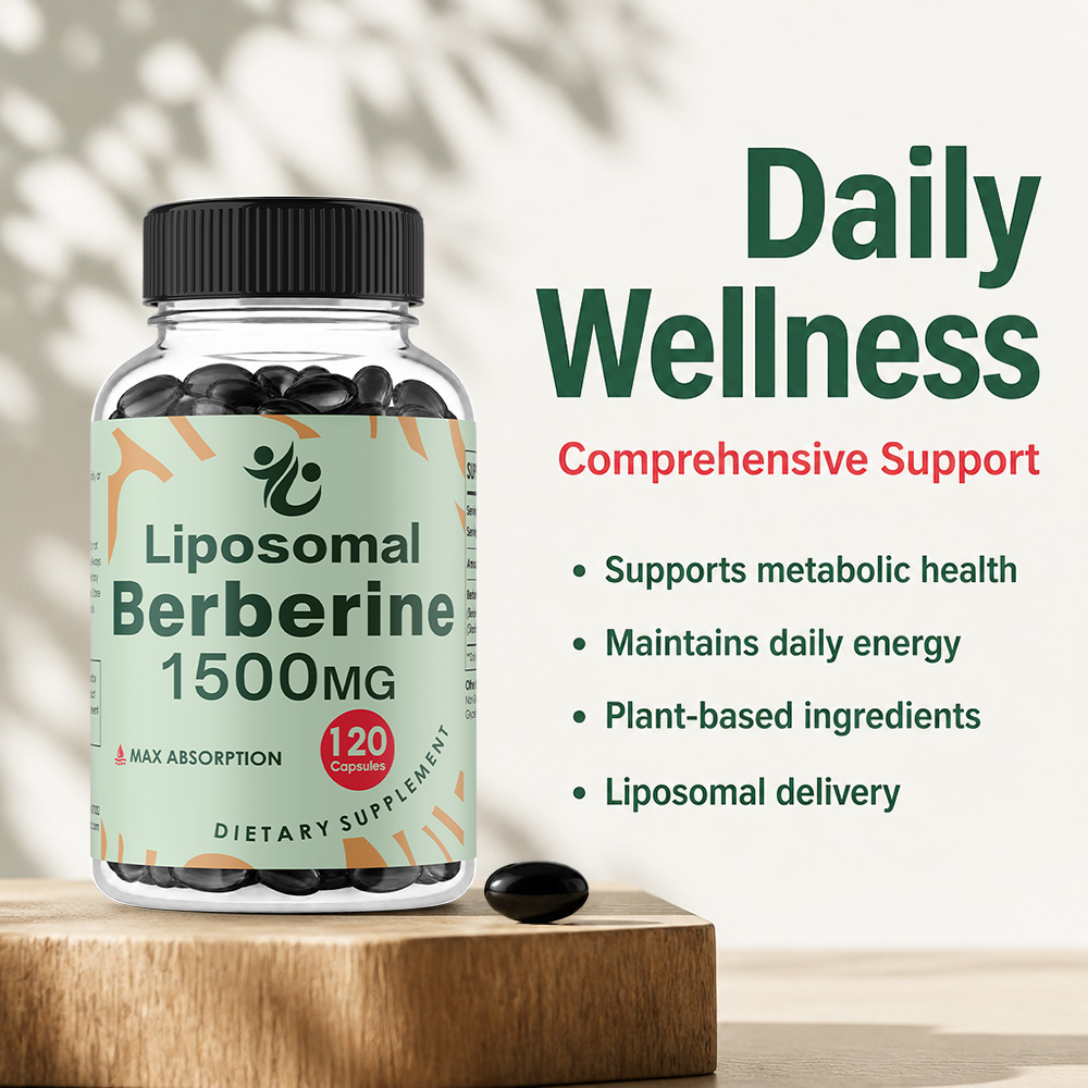 Berberina HCL Liposomal - 1500 - Berberine Hcl Capsule reseña y precio