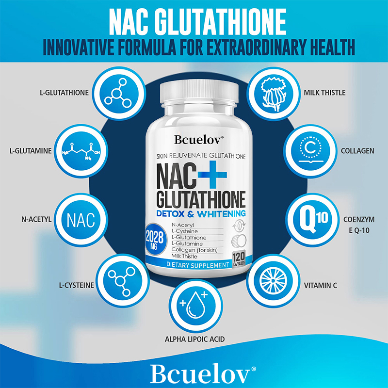 NAC Glutatión + Cardo mariano  - Nac N Acetyl Cysteine reseña y precio