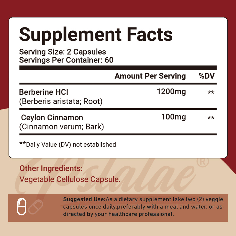 Berberina - Antioxidante, Apoy - Berberine Hcl Capsule reseña y precio
