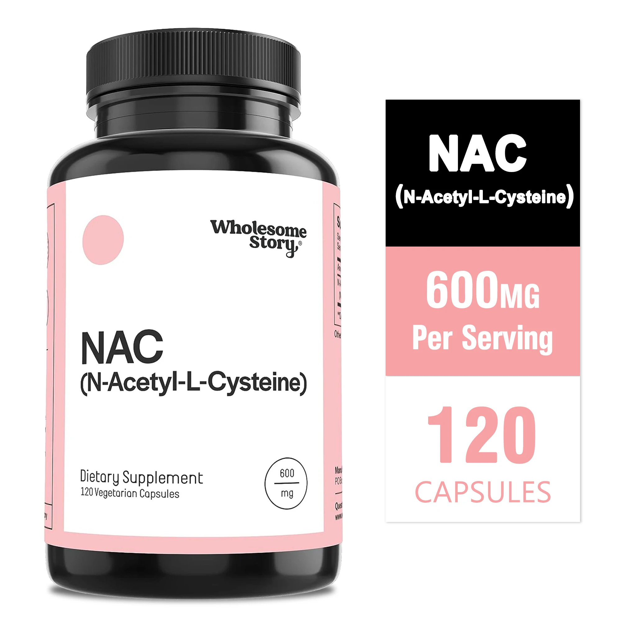 NAC (N-Acetil L-Cisteína) 600m - Nac N Acetyl Cysteine reseña y precio