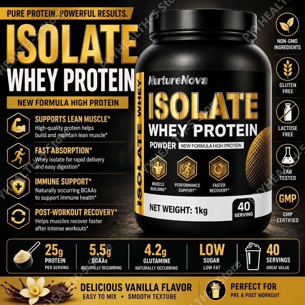 Proteína de Suero Aislada en P - Fitness Nutrition Whey Protein reseña y precio