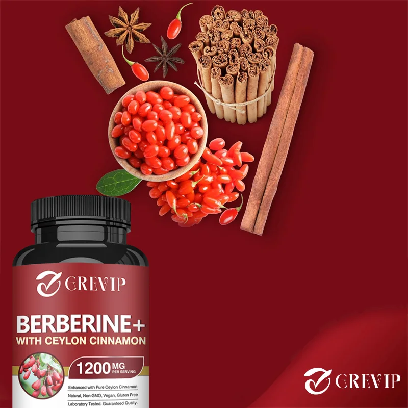 Premium berberina HCL 1200 Mg, - Berberine Hcl Capsule reseña y precio