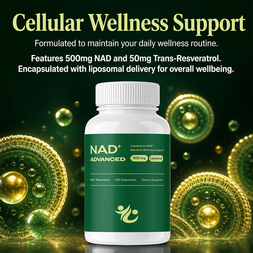Suplemento NAD+ - Nicotinamida - Resveratrol Capsule Anti Aging reseña y precio